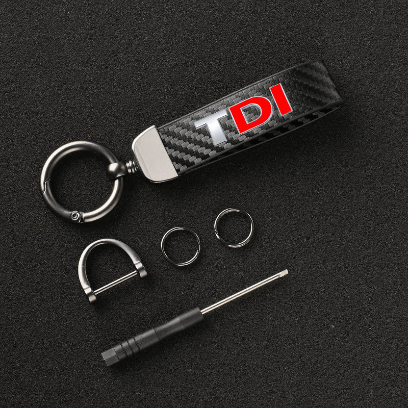 Porte Clé TDI Carbone Style