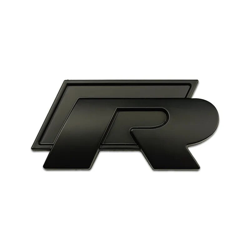 Logo R vw noir black