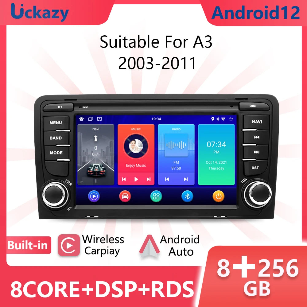 Android Car Play Audi A3 8P