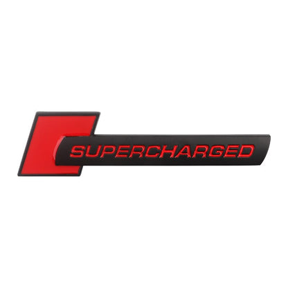 Logo Supercharged Audi