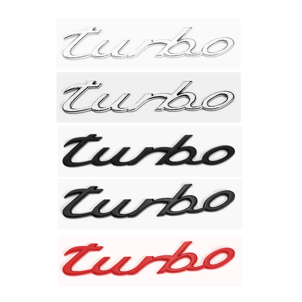 Logo turbo porsche