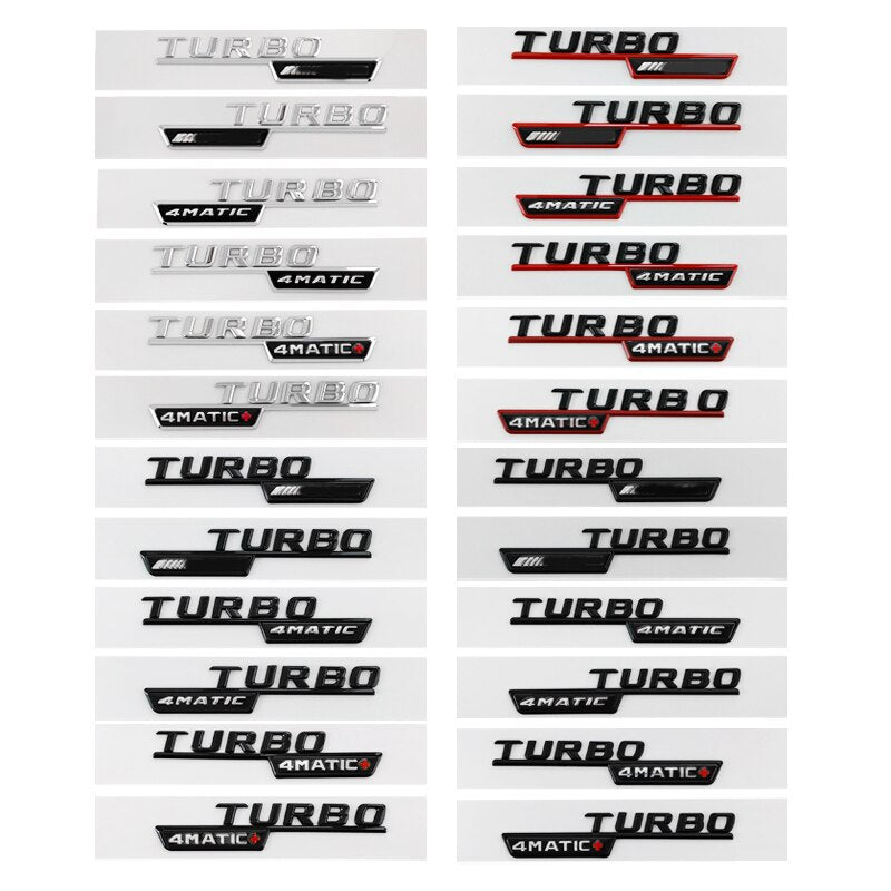 Logo Turbo 4Matic+ Noir