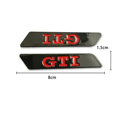 Gti logo siege taille 8cm
