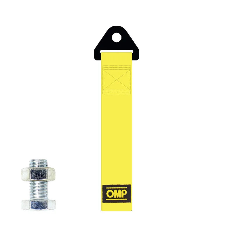 TOW ROPE OMP RACING YELLOW