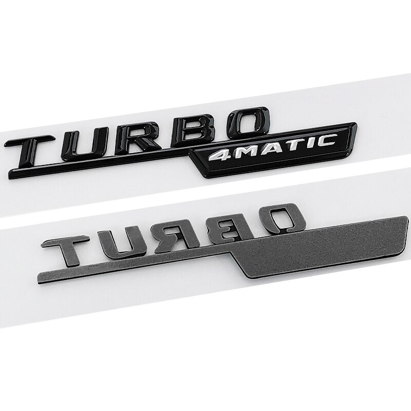 Logo Turbo 4Matic+ Noir