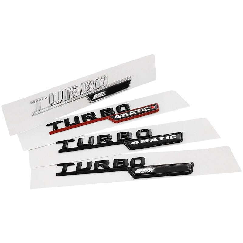 Logo Turbo 4Matic+ Noir