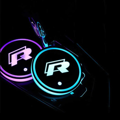 Logo Led R Usb Porte Gobelet