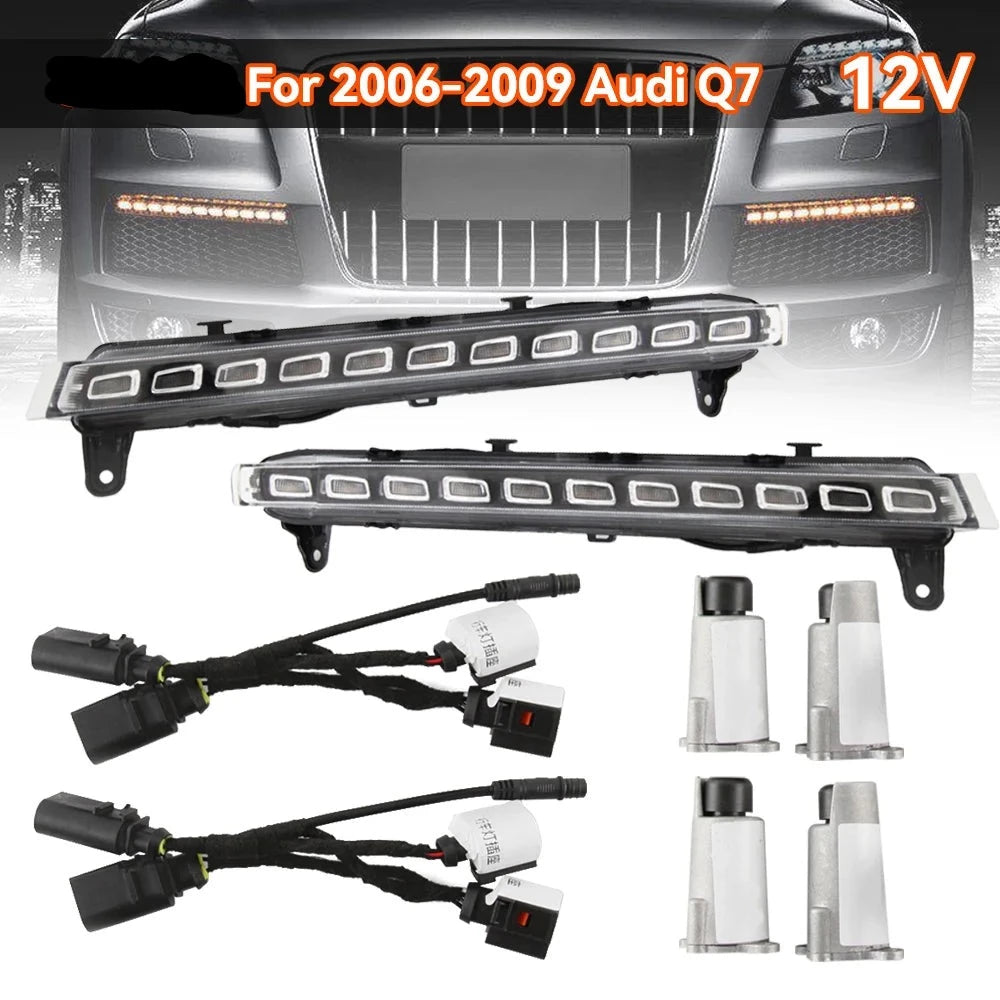 led feux de jour audi Q7 4L