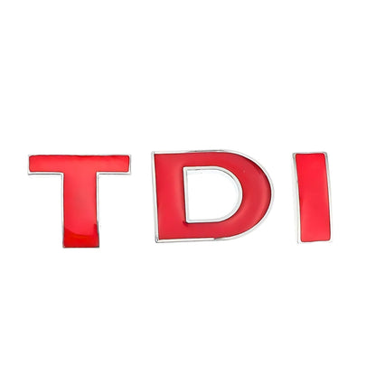 Logo TDI / 1.9Tdi / 2.0Tdi / 2.5Tdi / 2.7Tdi / 3.0Tdi Noir