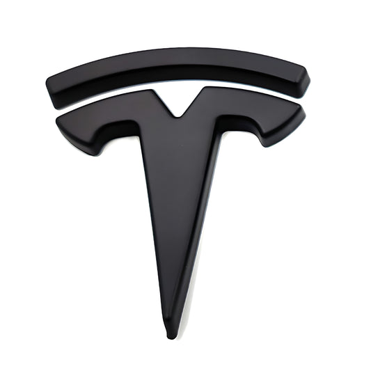 Logo / Badge Tesla Noir