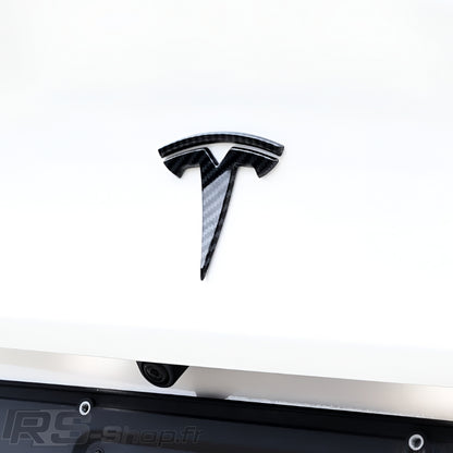 Logo / Badge Tesla Noir