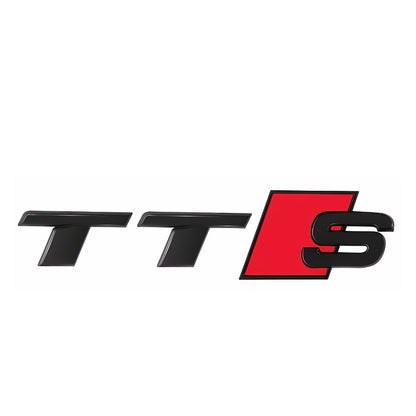 Logo / Badge Audi TT / TTS / TTRS Noir