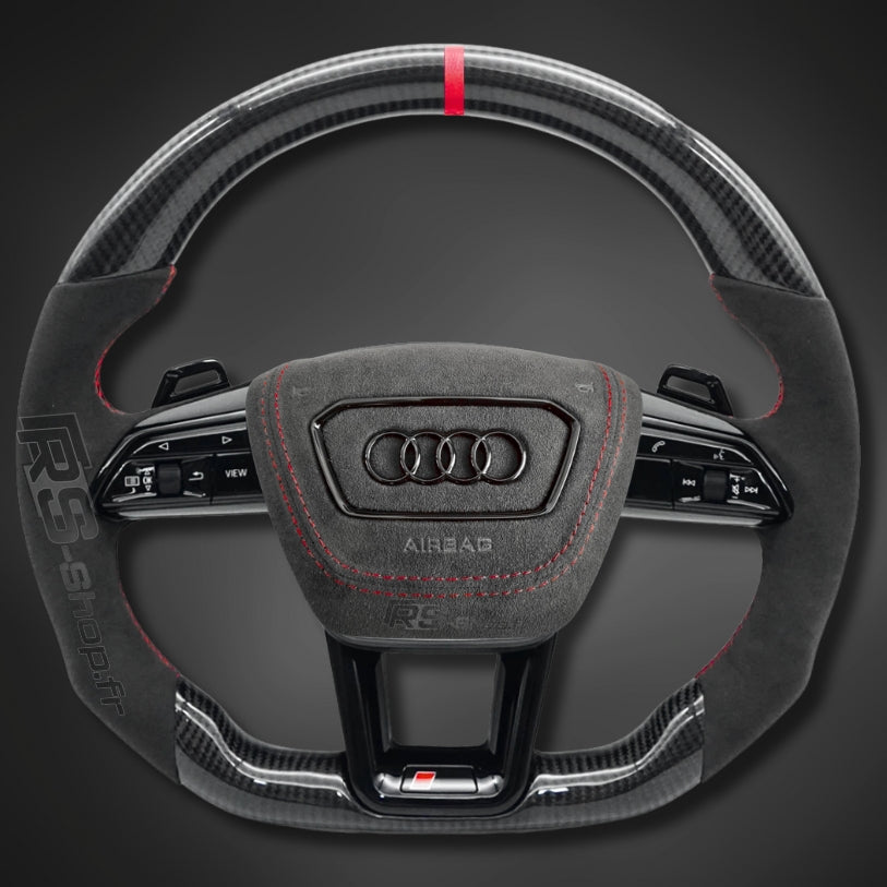 Volant RS6 RS7 C8 carbone