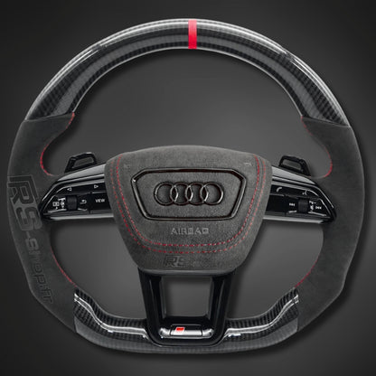 Volant RS6 RS7 C8 carbone