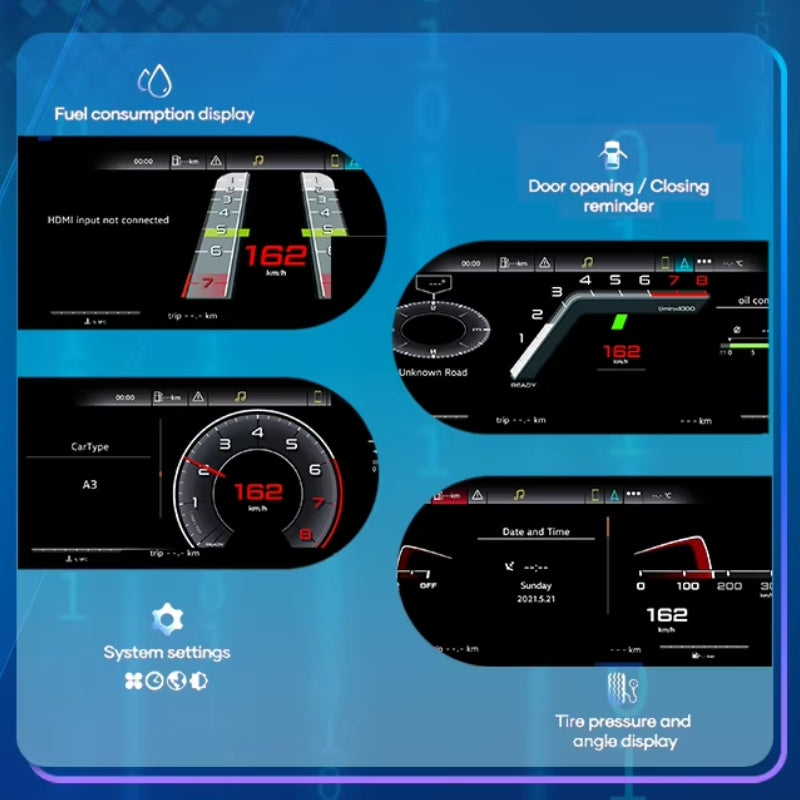 Virtual Cockpit Audi A3 / A4 / A5 / Q5 / TT