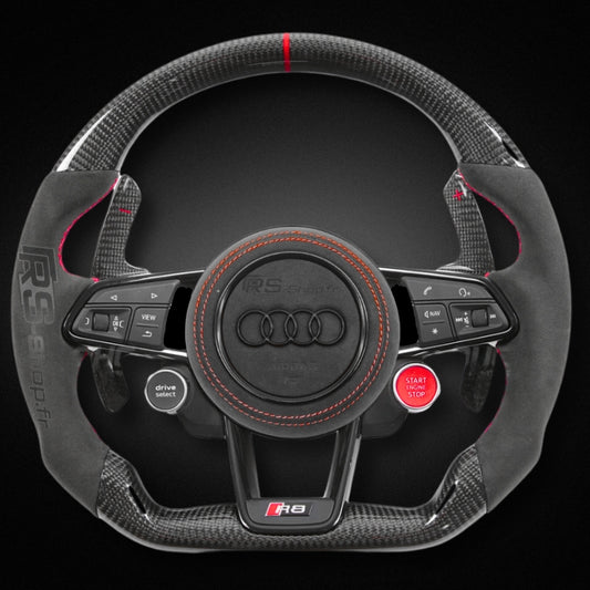 Volant Audi R8 II / TT Mk3 Carbone