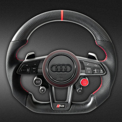Volant Audi R8 II / TT Mk3 Carbone