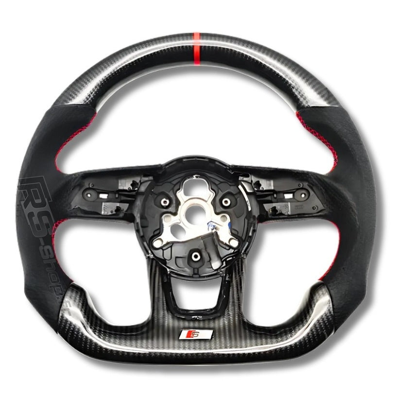 Volant Audi RS Facelift Carbone