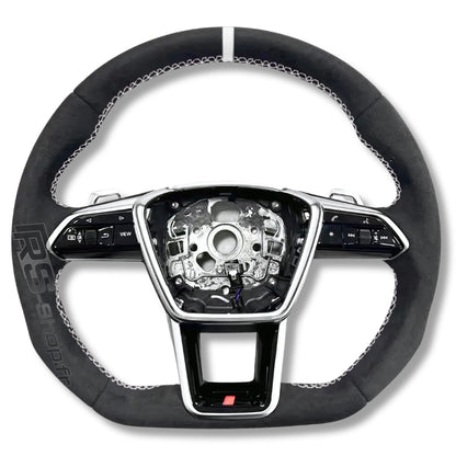 Volant Audi RS6 RS7 C8 Carbone / Cuir