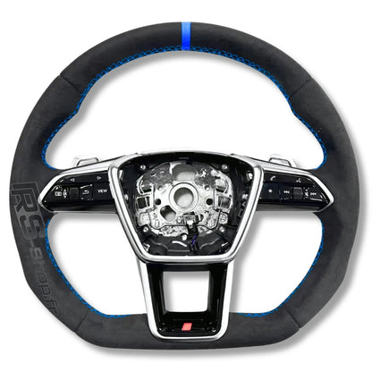 Volant Audi RS6 RS7 C8 Carbone / Cuir