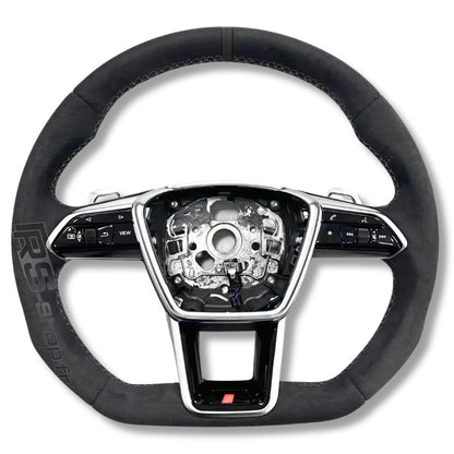 Volant Audi RS6 RS7 C8 Carbone / Cuir