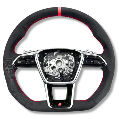 Volant Audi RS6 RS7 C8 Carbone / Cuir