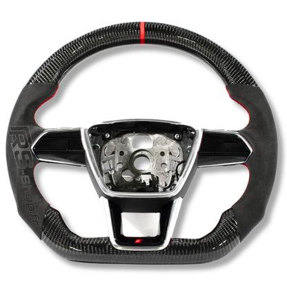 Volant Audi RS6 RS7 C8 Carbone / Cuir