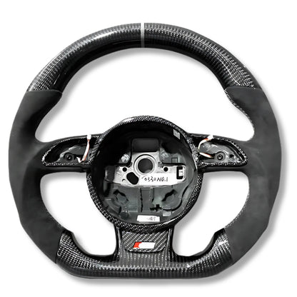 Cadre Volant Audi B8 Carbone