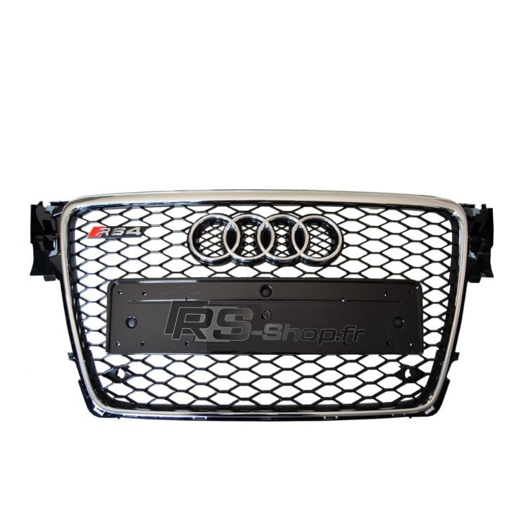 Calandre Grille Noir RS4 pour A4 / S4 B8