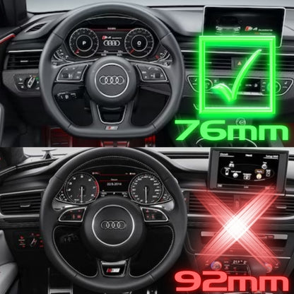 Insert Volant Audi rond