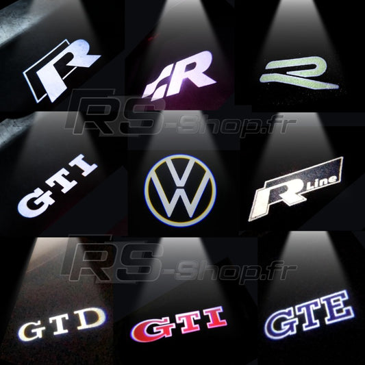 Logo VW Led porte