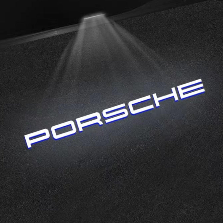 Projecteur Led Porte Logo Porsche