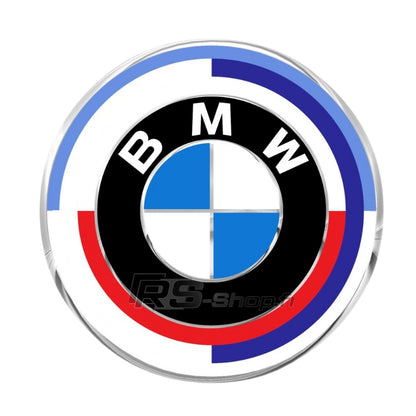 Logo Bmw Noir / Bleu / Carbone / 50th