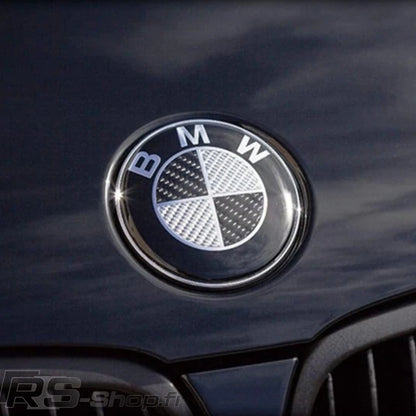 Logo Bmw Noir / Bleu / Carbone / 50th