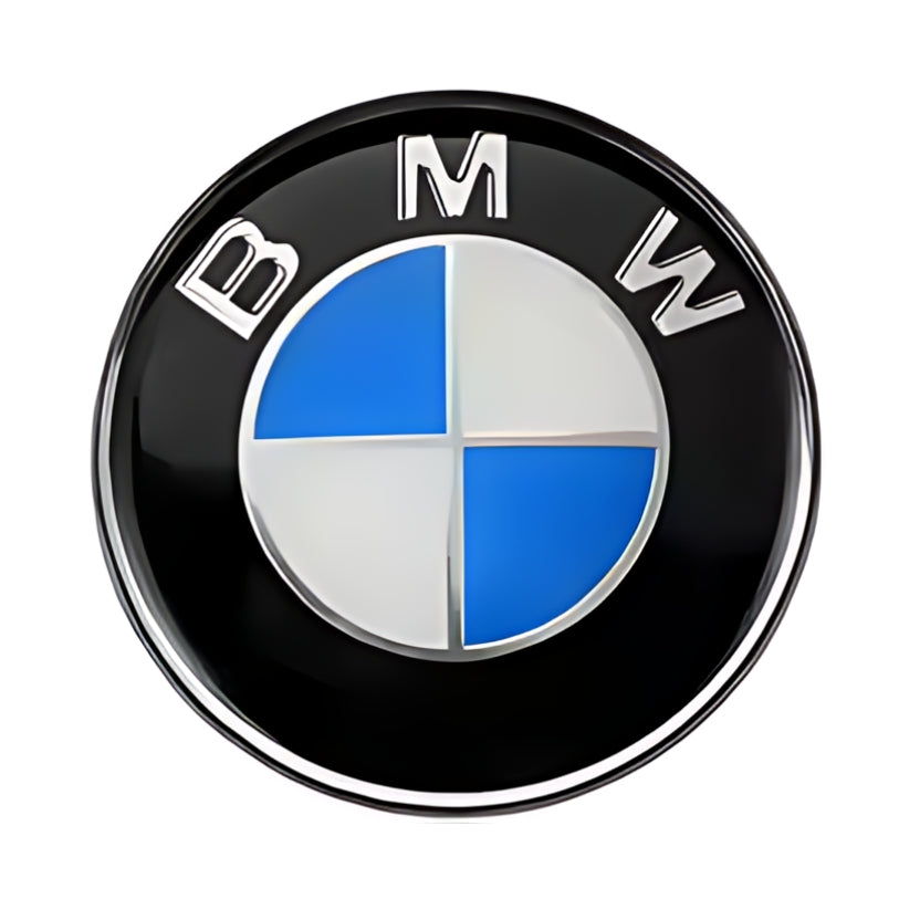 Logo Bmw Noir / Bleu / Carbone / 50th