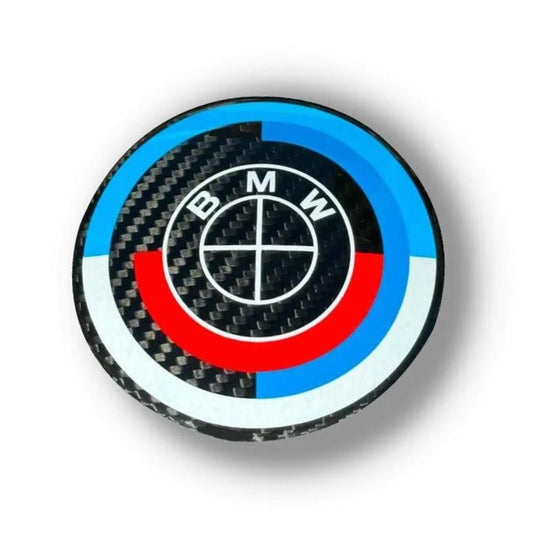Logo BMW 50th anniversaire carbon
