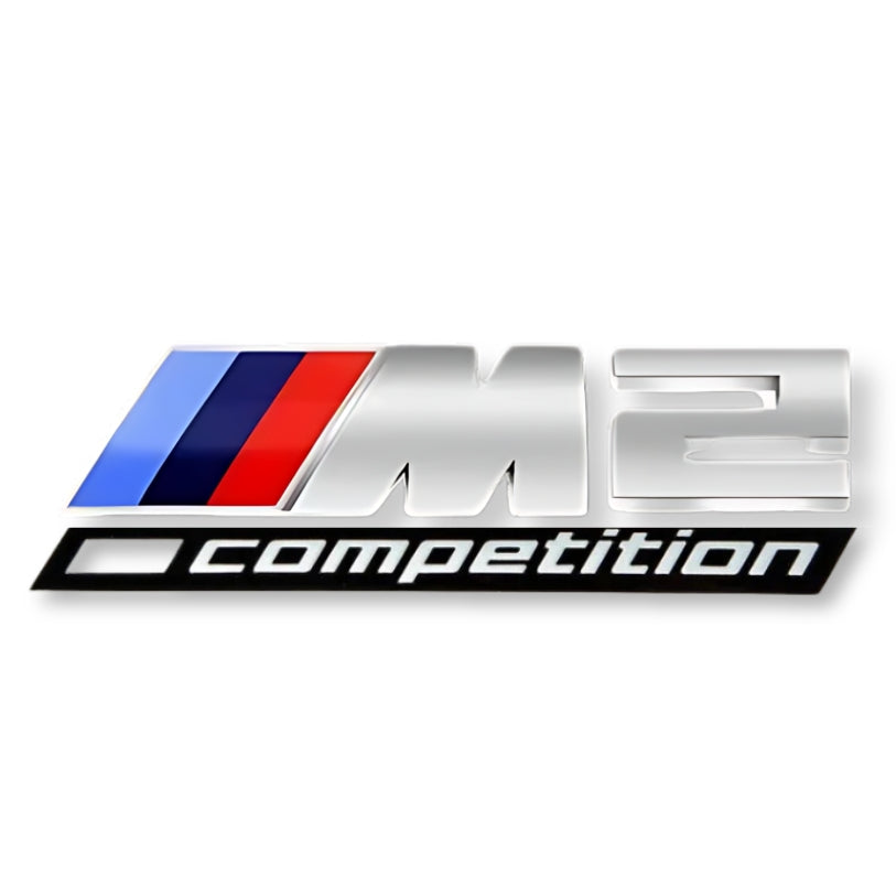 Logo BMW M / M2 / M3 / M4 / M5 Compétition Noir