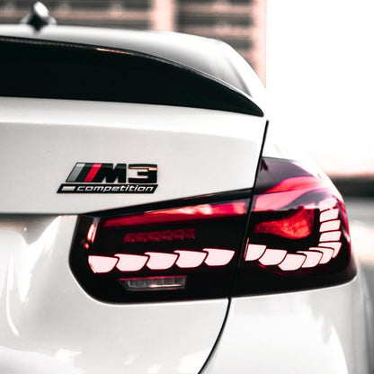 Logo BMW M / M2 / M3 / M4 / M5 Compétition Noir