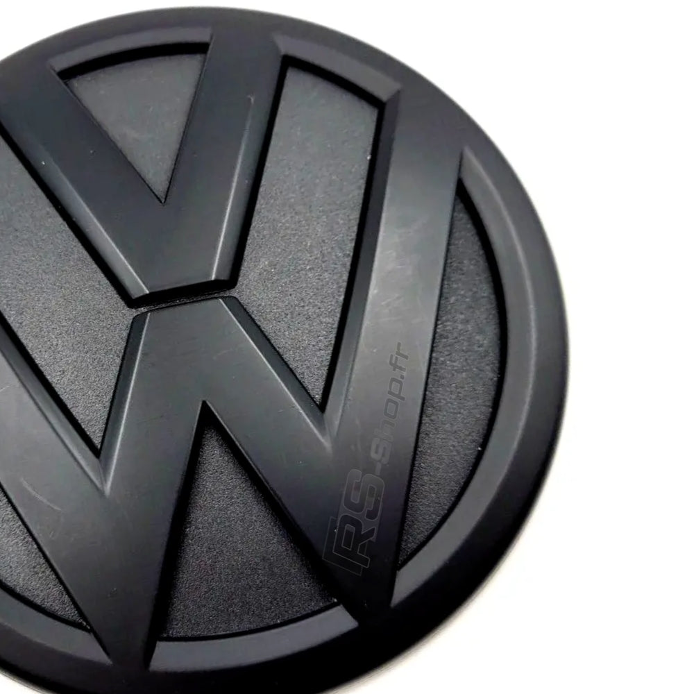 Logo VW Noir Golf 5 / 6 / 7 Relief