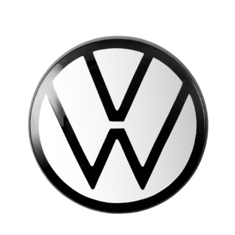 Logo VW Blanc Facelift Golf 6 / 7 / 8