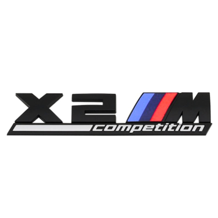 Logo BMW M / M2 / M3 / M4 / M5 Compétition Noir