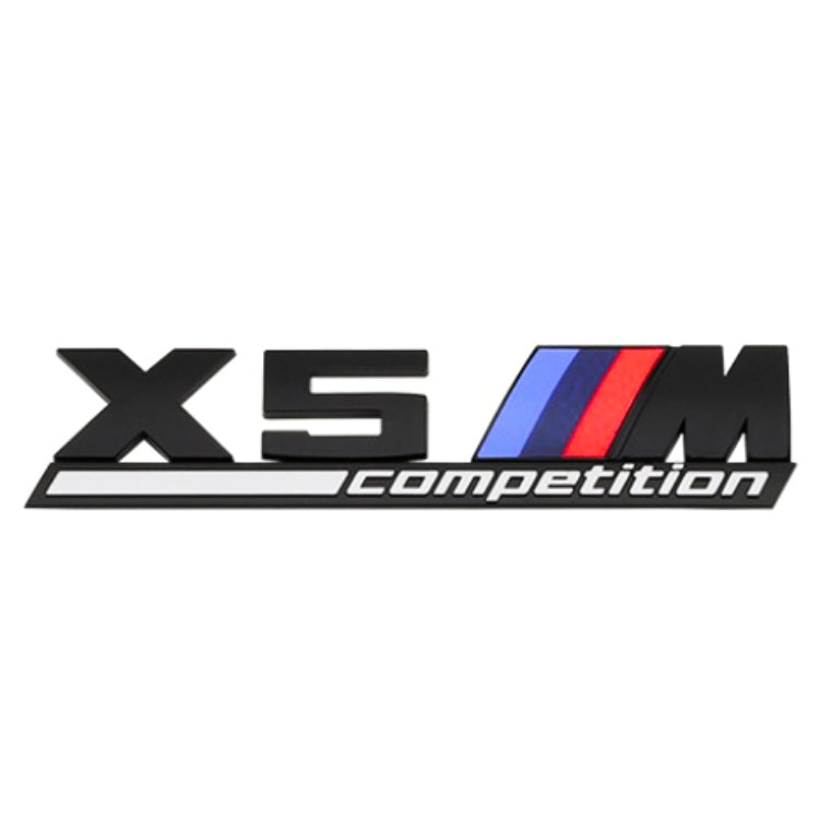 Logo BMW M / M2 / M3 / M4 / M5 Compétition Noir