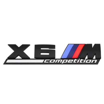 Logo BMW M / M2 / M3 / M4 / M5 Compétition Noir