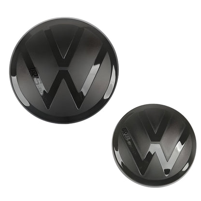 logo vw golf 8 noir