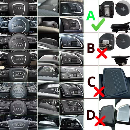 Palettes Volant Alu Audi B8