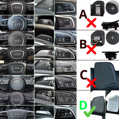 Palettes Volant Audi Type D