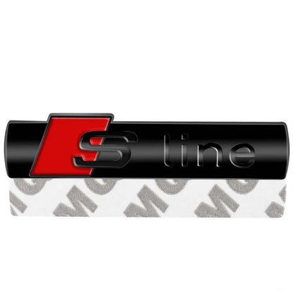 logo autocollant S line noir