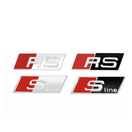 Logo S-line / RS Sticker volant