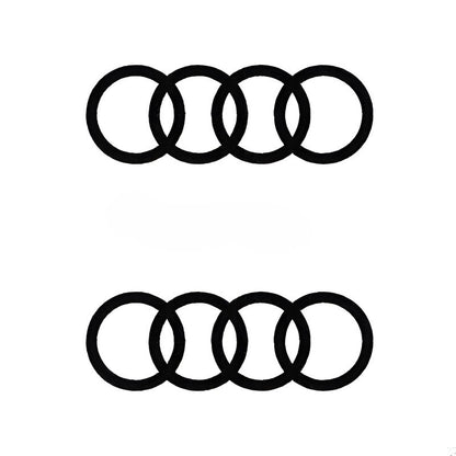 Sticker Audi Anneaux