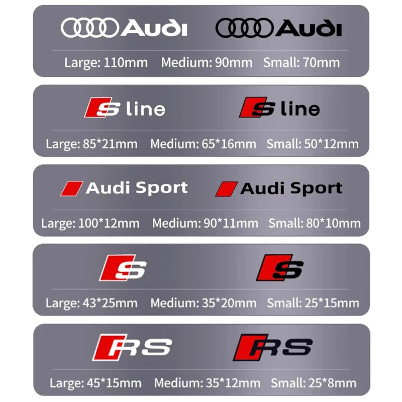 Sticker Audi S LINE / RS